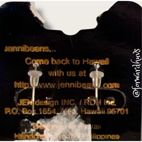 Bundle Sale 3 for $15 | Jennibeans Fimo Clay Hawaiian Earrings - Picture 4 of 7